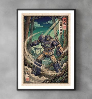 Sato Hageshi - Speelgoed Hidden in Sacred Forest – Optimus