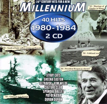 Various - 40 Hits 1980-1984, Ophalen of Verzenden, Gebruikt