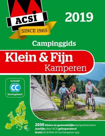 Klein & Fijn kamperen / 2019 / ACSI Campinggids ACSI, Verzenden, Gelezen, ACSI