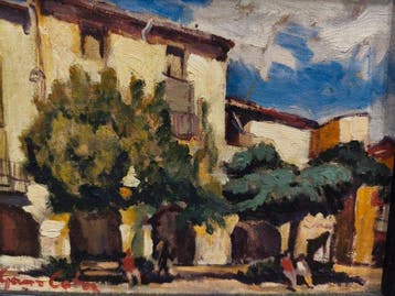 Escuela Impresionista Europea (XX) - La Plaza