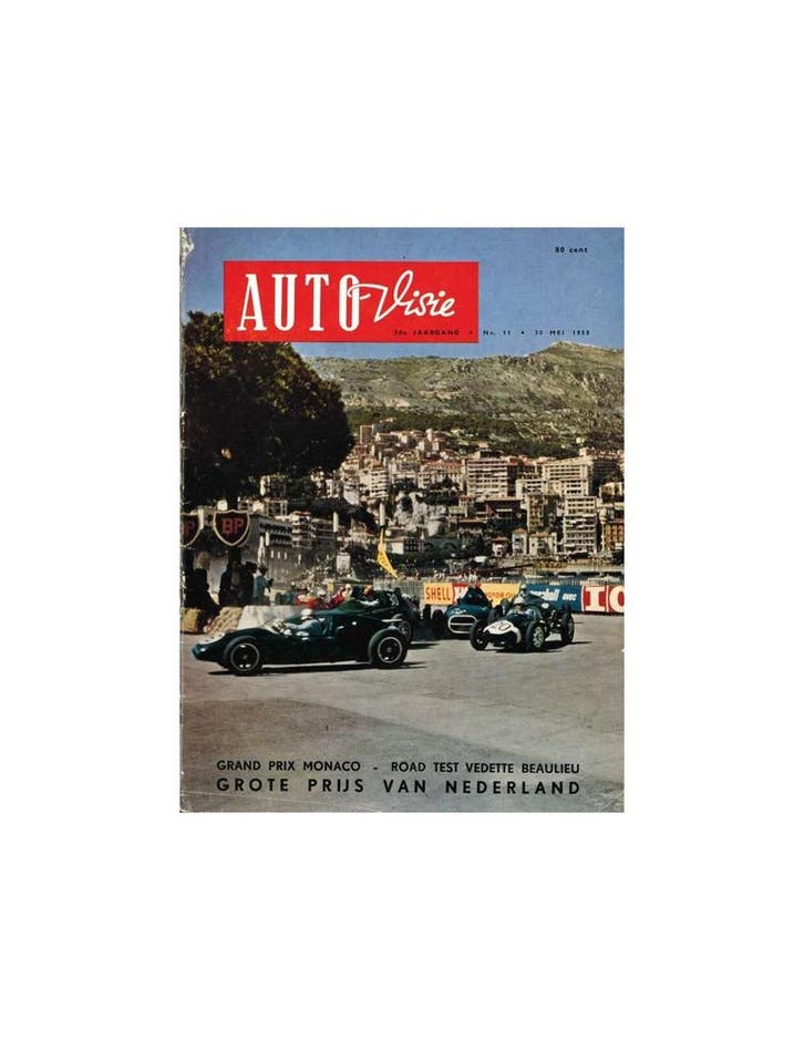 1958 AUTOVISIE MAGAZINE 11 NEDERLANDS, Boeken, Auto's | Folders en Tijdschriften