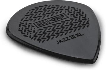 Jim Dunlop Jazz III XL Max Grip Black Stiffo Plectrum 6-pack, Muziek en Instrumenten, Instrumenten | Toebehoren, Ophalen of Verzenden