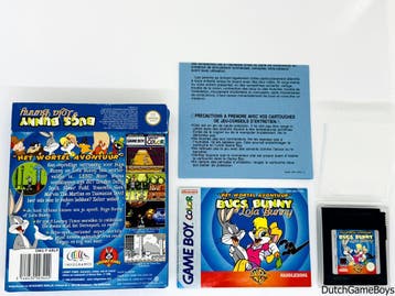 Gameboy Color - Bugs Bunny & Lola Bunny - Het Wortel Avontuu, Spelcomputers en Games, Verzenden, Gebruikt