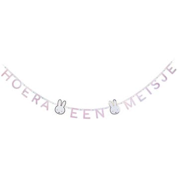Letterslinger Nijntje Hoera Een Meisje (3m), Ophalen of Verzenden, Nieuw