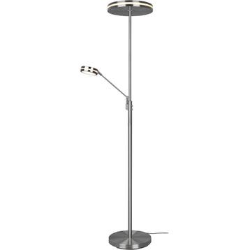 LED Vloerlamp - Trion Franco - 41.5W - Aanpasbare Kleur -, Ophalen of Verzenden, Nieuw, Metaal, Overige fittingen