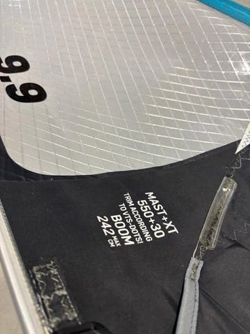 Duotone Warp Foil Course 9.9 + Duotone Platinum 550 SDM, Ophalen of Verzenden, Nieuw