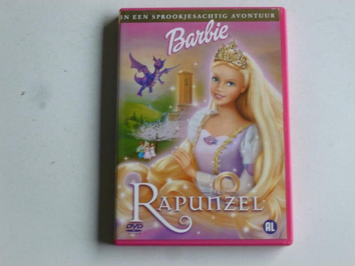 Barbie - Rapunzel (DVD), Cd's en Dvd's, Dvd's | Kinderen en Jeugd, Zo goed als nieuw, Ophalen of Verzenden