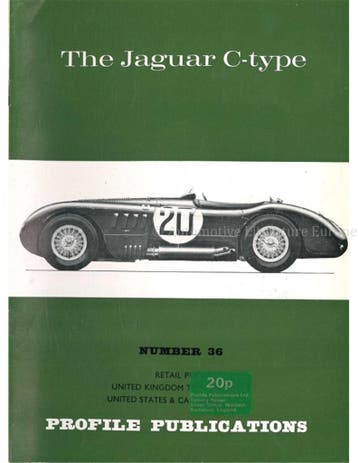 THE JAGUAR C-TYPE (PROFILE PUBLICATIONS 36), Nieuw, Author