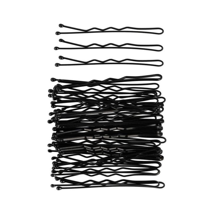 Haarspeld schuifspeldjes 6cm - Basic - Zwart - Set van 100, Sieraden, Tassen en Uiterlijk, Uiterlijk | Haarverzorging
