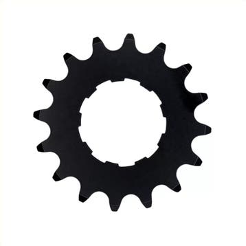 KMC Achtertandwiel - Chromoly - 16T - Zwart - Voor Enviol..., Fietsen en Brommers, Fietsonderdelen, Ophalen of Verzenden, Nieuw