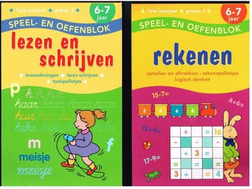 Speel en Oefenblok 7 tot 8 Jaar De Tafels van, Verzenden, Zo goed als nieuw