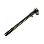 Telescopisch verende zadelpen ø27.2mm / 300mm - zwart, Verzenden, Nieuw, Budgetfietsonderdelen.nl