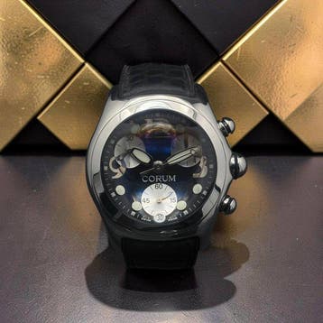 Corum - Bubble Chronograph - 396.150.20 - Unisex - 2000-2010, Sieraden, Tassen en Uiterlijk, Horloges | Heren, Nieuw