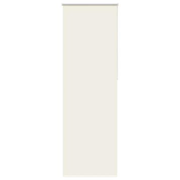 vidaXL Rolgordijn verduisterend gebroken wit 85x210 cm, Verzenden, Nieuw, Wit