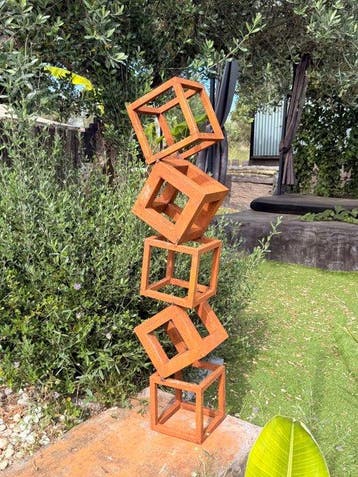 Ana Lucia B.M - Sculpture Corten - XL