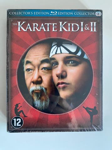 KARATE KID 1 & 2 (IN SEAL) (BLURAY), Verzenden, Gebruikt