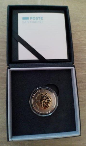 San Marino. 2 Euro 2026 Tiziano Reverse Proof (Zonder, Postzegels en Munten, Munten | Europa | Niet-Euromunten