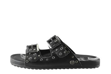 Vingino Sandalen in maat 37 Zwart, Zwart, Sandalen of Muiltjes, Zo goed als nieuw, Vingino