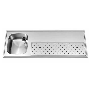 RVS / Inox spoeltapblad ST-BB150-1, Ophalen of Verzenden