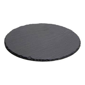 Serveer plateau  leisteen zwart Ø 30cm ProSup Tableware, Verzenden, Nieuw in verpakking