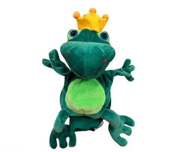 Beleduc handpop Kikkerkoning - educ van €14,99 voor €13,49, Ophalen of Verzenden, Nieuw