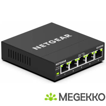 Netgear GS305E netwerk switch, Computers en Software, Netwerk switches, Verzenden, Nieuw