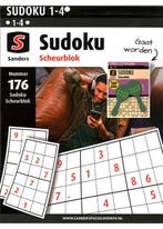 Sanders Sudoku Scheurblok - 176 2025, Verzenden, Nieuw, Sport en Vrije tijd