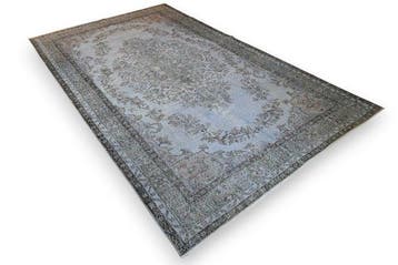 XL blauwgrijs vintage - Vloerkleed - 320 cm - 190 cm -, Nieuw