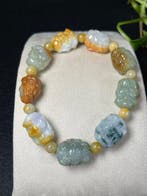 Jade Japan Lab-gecertificeerd AType Natuurlijke Birmese