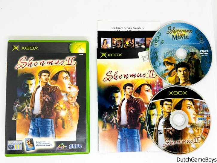 Xbox Classic - Shenmue II + DVD - English (1), Spelcomputers en Games, Games | Xbox Original, Gebruikt, Verzenden
