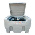 300 liter Dieseltank met slanghaspel en 230 Volt vulpomp, Verzenden