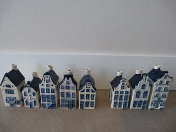KLM-huisje - Acht KLM/Rynbende/Henkes huisjes, Antiek en Kunst