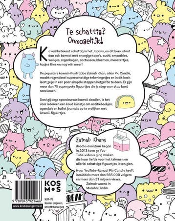 Kawaii doodles tekenen 9789043921466 Zainab Khan, Verzenden, Gelezen, Zainab Khan