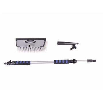 Dekwasborstel set met telescopische steel, waterdoorloop en, Watersport en Boten, Accessoires en Onderhoud, Ophalen of Verzenden