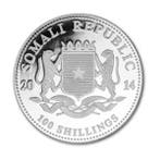 Somalische Olifant 1 oz 2014, Verzenden, Overige landen, Losse munt, Zilver