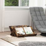 vidaXL Tijdschrift Rek Gerookt eiken 65 x 53 x 28,5 cm, Huis en Inrichting, Woonaccessoires | Krantenbakken en Lectuurbakken, Verzenden