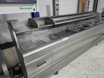 Perfecta HR Bakwand Friteuse  - 148 KW op Aardgas, Zakelijke goederen, Ophalen of Verzenden, Gebruikt