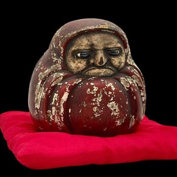 Decoratief ornament - Japan - Antiek Japanse Rode Daru