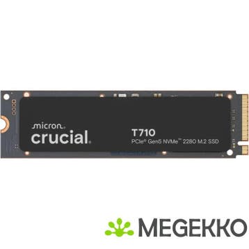 Crucial SSD T710 4TB, Computers en Software, Verzenden, Nieuw, Crucial