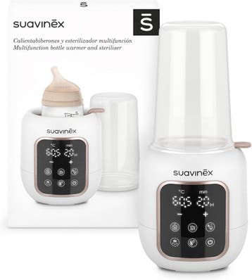 Baby Flessenwarmer 2-in-1 | Tweedekansje | OP=OP, Ophalen of Verzenden, Zo goed als nieuw, Flessen- of potjesverwarmer