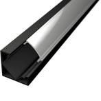 LED Strip Profiel - Velvalux Profi - Zwart Aluminium - 1, Ophalen of Verzenden, Nieuw