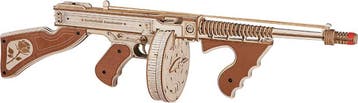 Robotime Submachine Gun 3D Puzzel Knutselen (DIY Modelbouw), Verzenden, Nieuw