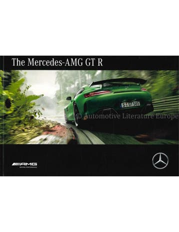 2017 MERCEDES AMG GTR BROCHURE ENGELS, Nieuw, Author