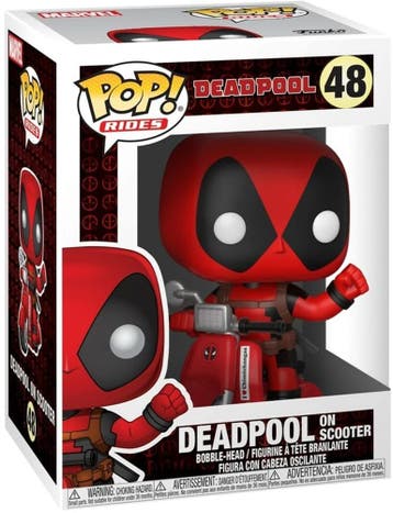 Funko Pop! - Deadpool on Scooter #48 | Funko - Hobby, Verzenden, Nieuw