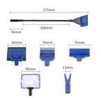5-in-1 Aquarium Reinigingsset Algen Schraper Lange Steel, Dieren en Toebehoren, Vissen | Aquaria en Toebehoren, Verzenden, Nieuw