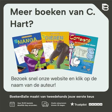 Manga meiden tekenen - C. Hart 9789057646706, Boeken, Verzenden, Zo goed als nieuw, C. Hart