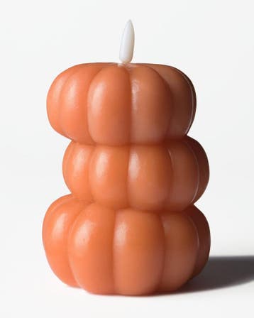 HEMA Ledkaars 9.5x14.5cm pompoen, Verzenden, Nieuw