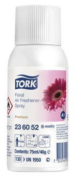 Tork Premium luchtverfrisser Floral - 12 x 75 ml, Verzenden
