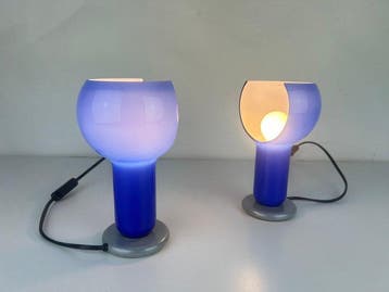 OLUCE - Joe Colombo - Lamp (2) - Zeldzaam paar lampen