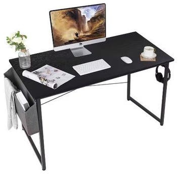 Werktafel 120x60cm – Schrijftafel met Metaalframe en Tas, Verzenden, Nieuw